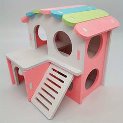 Hamster House Small Animal Habitat Toys Hamster Villa Pet Landscaping