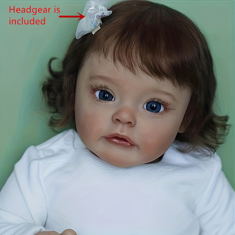 58 Cm Pure Reborn Doll Soft Vinyl Simulative Girls Dolls