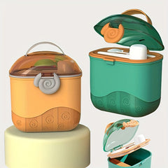 Portable Baby Formula Dispenser with Spoon and Level