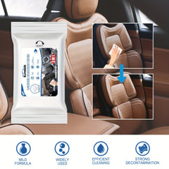 Car Interior Cleaning Wipes, Glass Leather Sofa Cleaner