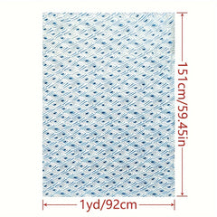1pc Faux Cotton Fabric Diy Cloth Pants Dress Fabric Diy Quilt 1yard Cut Size