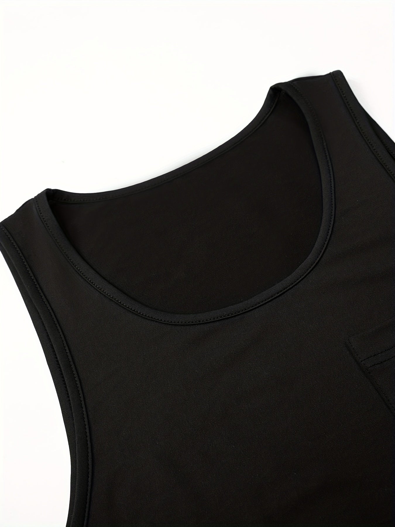 3pcs Solid Tank Night Dresses & Comfy Crew Neck Sleeveless Sleep Dress