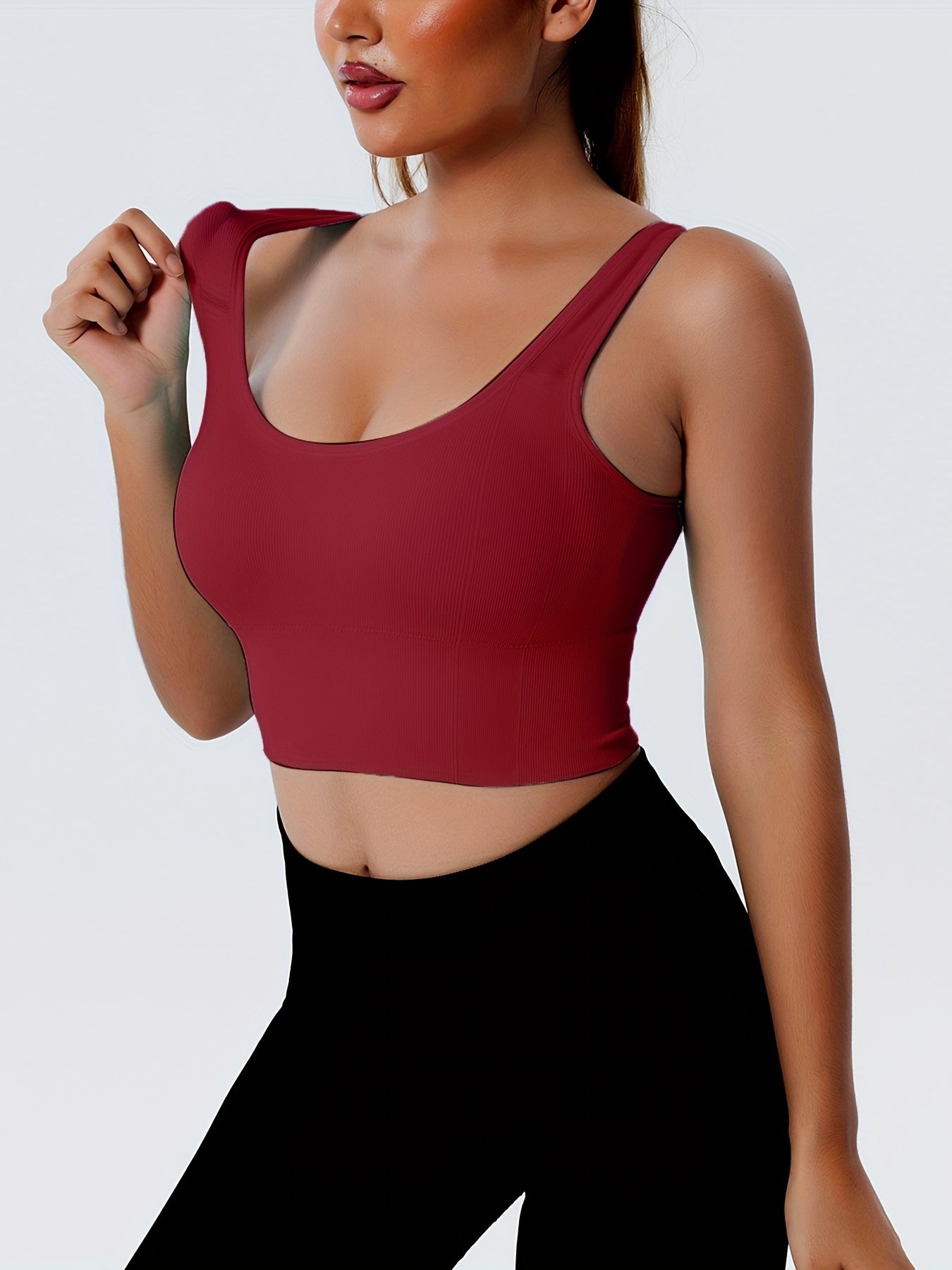 Comfy & Breathable Shockproof Running Sports Bra
