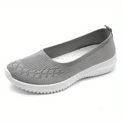 Women's Breathable Slip On Flat Soft sole Shoes Lightweight & Comfy Shoes