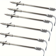 6pcs Fishing Arrow For Slingshot Stainless Steel Arrow