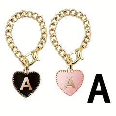 2pcs Initial A Letter Charms for Tumbler Water Cup Handle, Letter Charm Gift