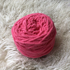 Ice Strips Yarn for DIY Handbag & Cushion - Single Thread Large Ball Polye