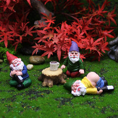 Drunken Gnomes Dwarf Garden Decor Outdoor Decorations Gift For Women