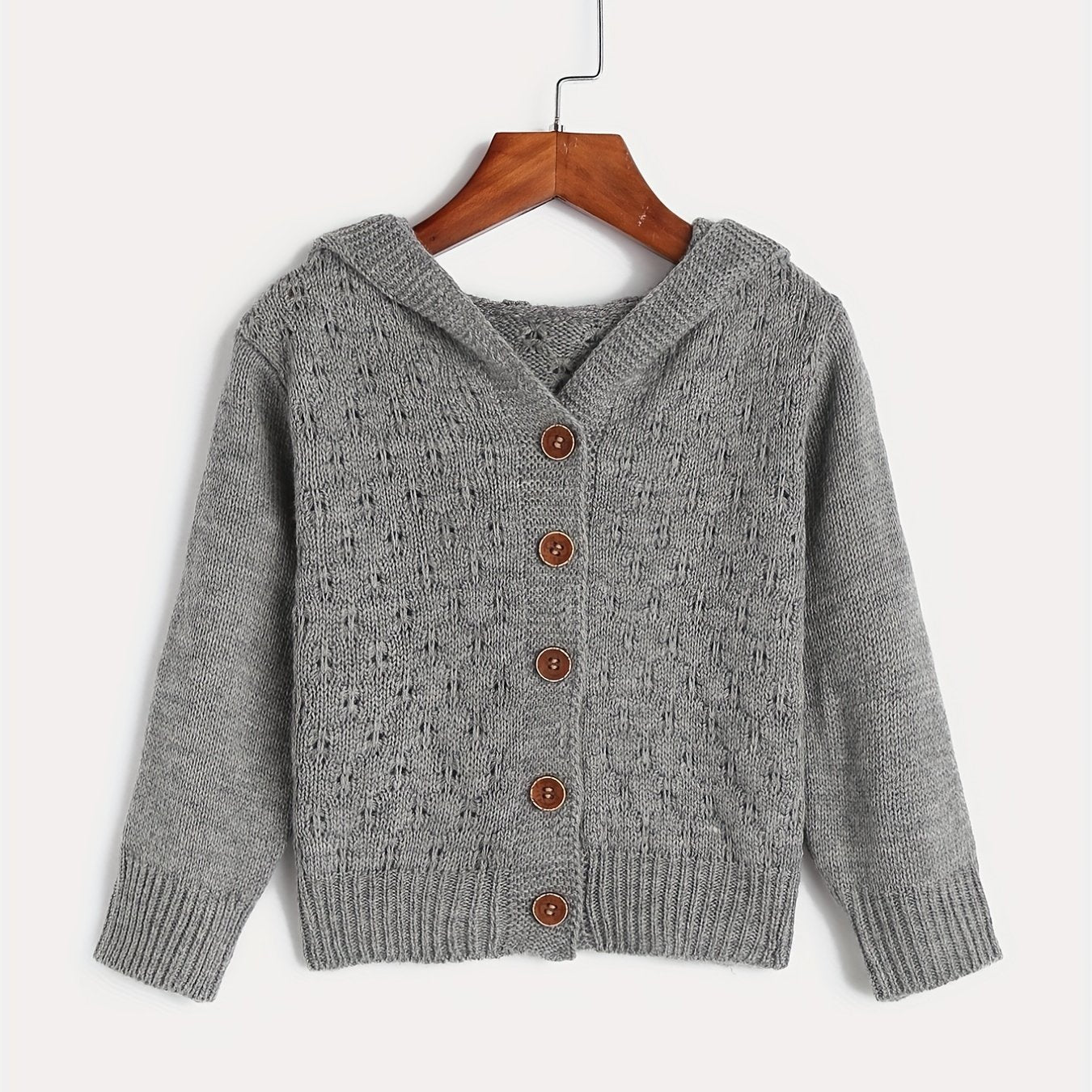Baby Girl's Cardigan Sweater Toddler's Long Sleeve Button Down Top