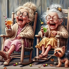 Grandma's Lazy Time Jigsaw Puzzle - Easy DIY