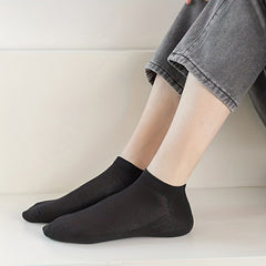5 Pairs Men's Thin Cotton Low cut Socks For Outdoor Sports
