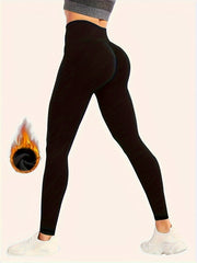 Warm Seamless Leggings High Waist Workout Tight Pants Women's Activewear