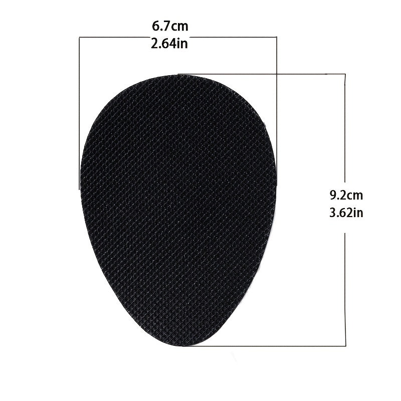 Rubber Sole Anti-slip Stickers for High Heels - 6.9x3.62in