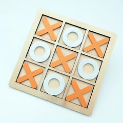 Solid Wooden Board Game for Backyard Fun