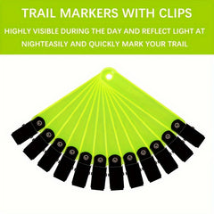 36pcs Leitee Reflective Tree Tacks Trail Marking Ribbon for Hiking