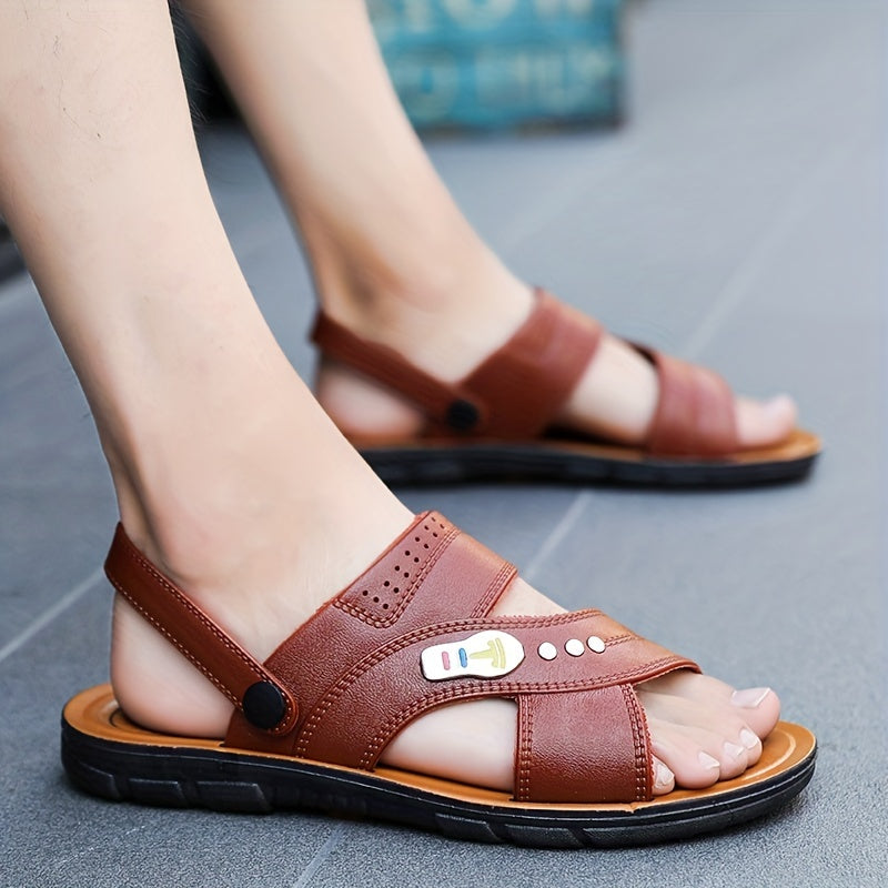 Men's Hollow Out Non Slip Sandals Outdoor Beach Shoes
