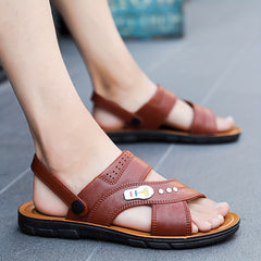 Men's Hollow Out Non Slip Sandals Outdoor Beach Shoes