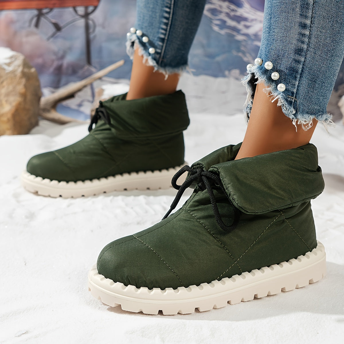 Waterproof Thermal Winter Boots For Women