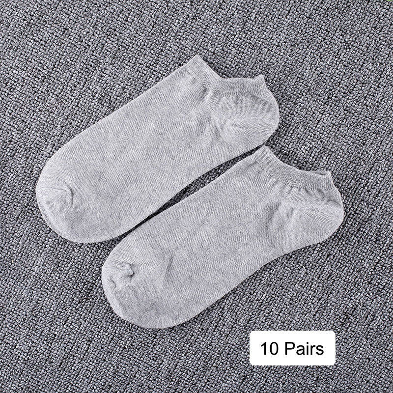 10 Pairs Soft & Lightweight Boat Socks Women's Stockings