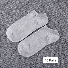 10 Pairs Soft & Lightweight Boat Socks Women's Stockings