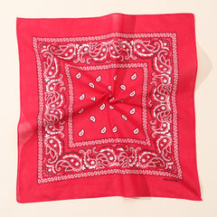 12pcs Paisley Print Scarf 50 04cm Small Square Neckerchief Hip hop Bandana