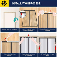 Magnetic Screen Door for Bug-Free Fresh Air