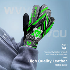 Youth Soccer Goalkeeper Gloves | Double Protection Anti Slip Grip