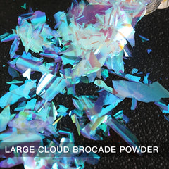 Colorful Holographic Foils for Nails Glitter Powder and Mylar Flakes