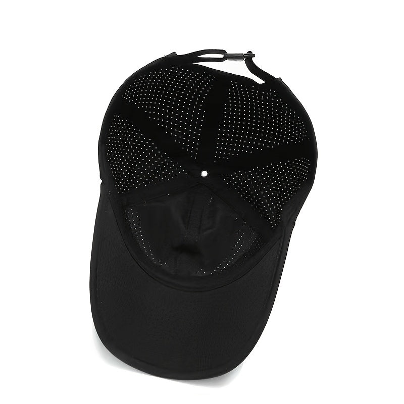 Men's Summer Thin Quick-drying Peaked Cap Outdoor Sunscreen Travel Sun Hat