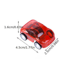 Pull Back Race Car Toy Set for Kids, 10 Pack Mini Cars Party Favors