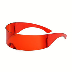 Men's Mixed Frameless Sunglasses for Holiday Vacation