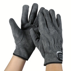 1pair Heat Resistant BBQ Gloves for Outdoor Picnic and Barbecue