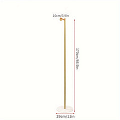 Floor Standing Single Rod Clothes Hanger Modern Coat Rack