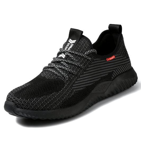 Steel Toe Safety Work Shoes Men Puncture Proof Footwear