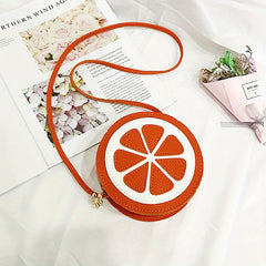 Kids' Hamburger Shoulder Bag - Mini Round Coin Purse