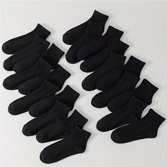20 Pairs Women's Short Socks Comfy & Breathable All match Stockings