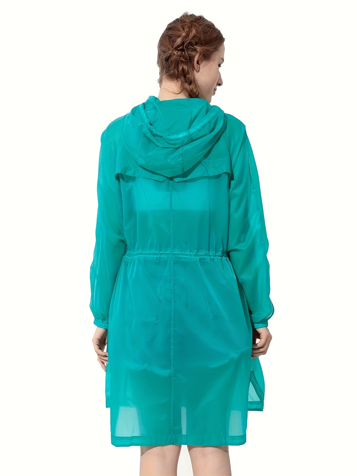 Women's Sun Protection Hooded Jacket Lightweight Zip-Up