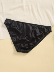 Sultry Lace Lingerie Set Unlined Bra & Bikini Panties