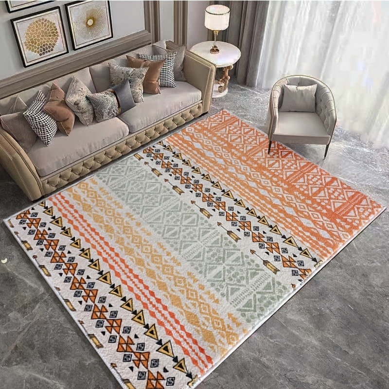 Cashmere Nordic Carpet Living Room Bedroom Bedside Decor Light Boho Floor Mat