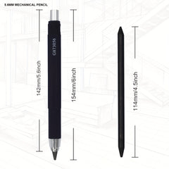 5 6mm 4B Mechanical Pencil Auto Clutch Core Holder for Drawing Writing Sketch