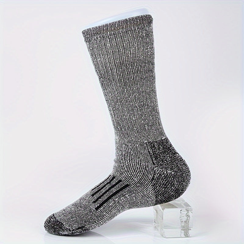 Men's Winter Wool Hiking Socks Non-slip Outdoor Sports Socks