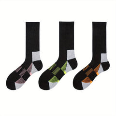 Geometric Pattern Sports Socks for Women