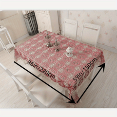 Floral Lace Embroidery Tablecloth - Thanksgiving Gift For Mom