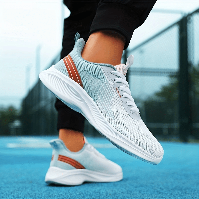 Men's Breathable Athletic Running Shoes Lightweight Gym Sneakers