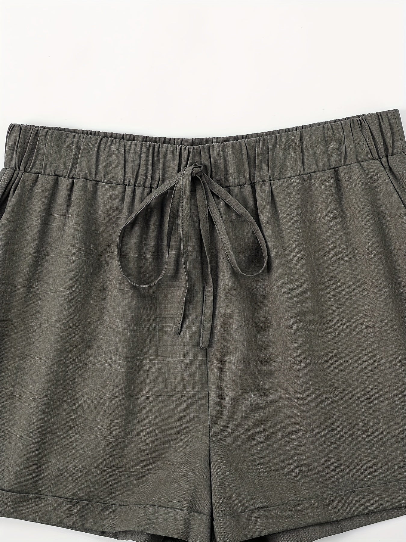 Women's Drawstring Shorts with Pockets