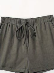 Women's Drawstring Shorts with Pockets