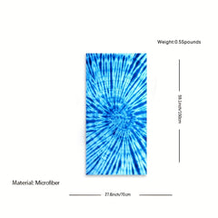 Tie Dye Quick Dry Beach Towel 11x70 Absorbent for Swim Pool Party