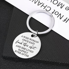 Stainless Steel Keychain Christmas Gift