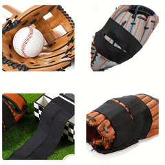 Baseball Gloves Elastic Strap with Open Hole Wrap Strap