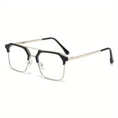 Men's Classic Double Beam Business Glasses